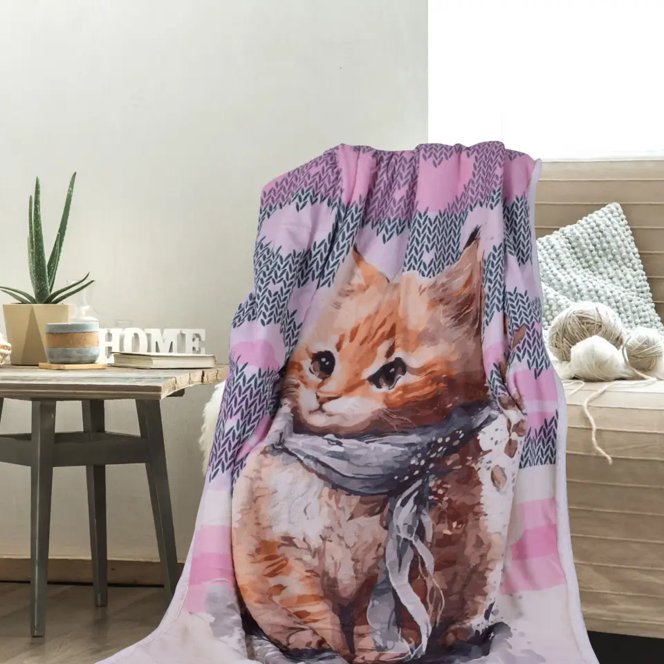 ОДЕЯЛО DF ПЕЧАТ 150/200 - КОТЕТА - 35.28&euro;