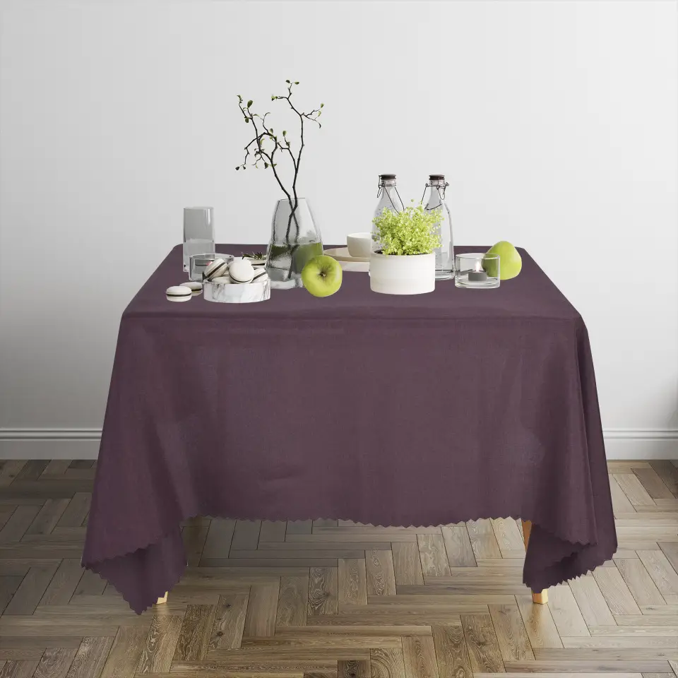 ПОКРИВКА ЗА МАСА ТРИНИТИ 150/150 - КАФЯВ - 9.66&euro;