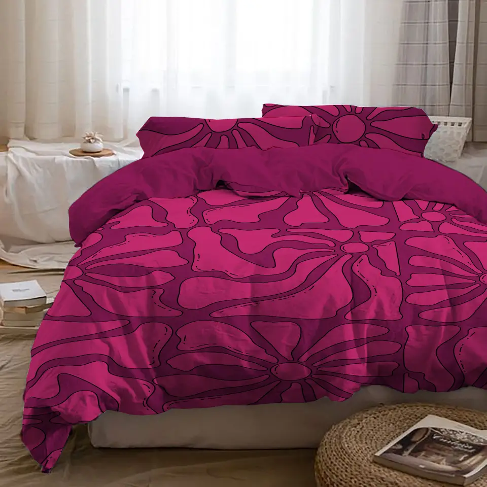СПАЛНЯ МАКСИ ПАМУЧЕН САТЕН ЦИКЛАМА - 95.10&euro;